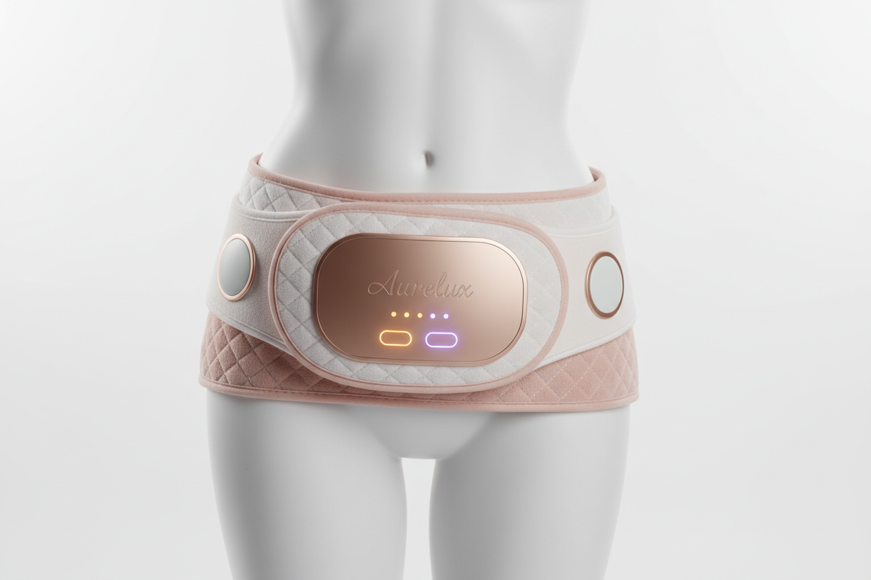periode gürtel mit marke name Aurelux mit massage und wärme funktion 